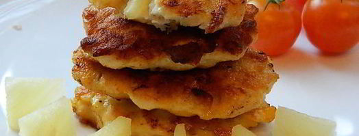 котлеты куриные с ананасами. Шаг 4