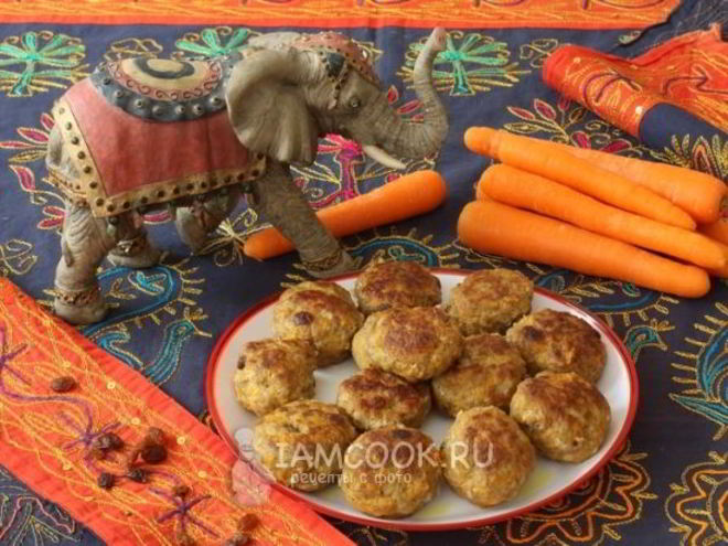 Рецепт котлет по-индийски