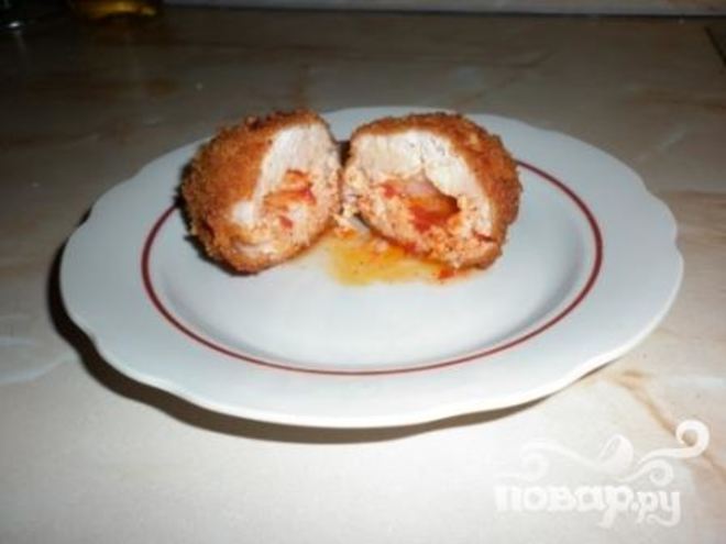 Рецепт котлет по-киевски с аджикой