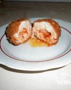 Котлеты по-киевски с аджикой