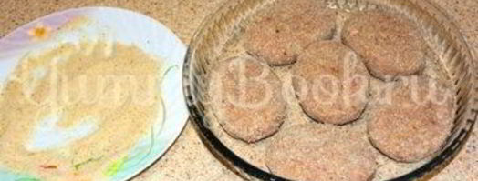 котлеты под сырным соусом. Шаг 3