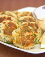 Котлеты рыбные с творогом