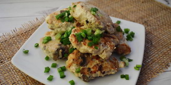 Котлеты с грибами