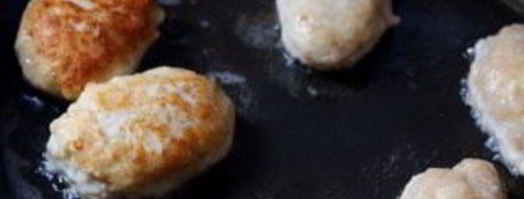 котлеты с начинкой. Шаг 5