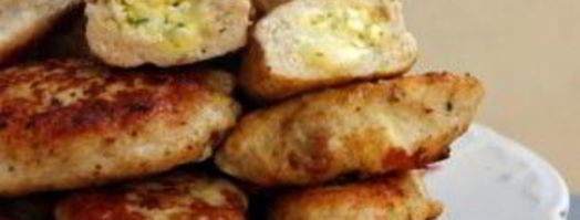 котлеты с начинкой. Шаг 6