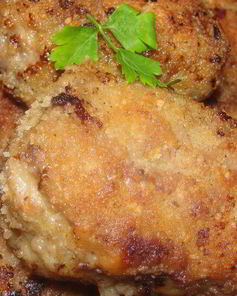 Котлеты с орехами и брынзой