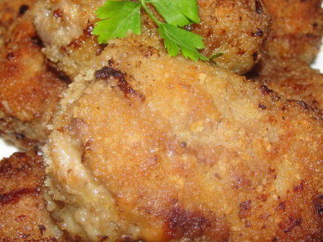 Рецепт котлет с орехами и брынзой