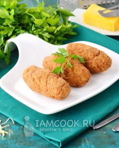 Котлеты с сыром внутри