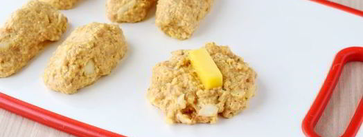 котлеты с сыром внутри. Шаг 7