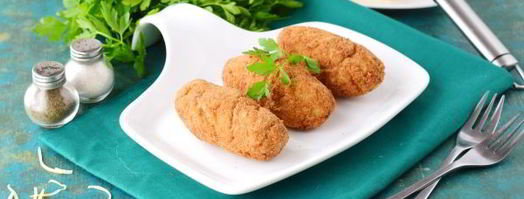 котлеты с сыром внутри. Шаг 12