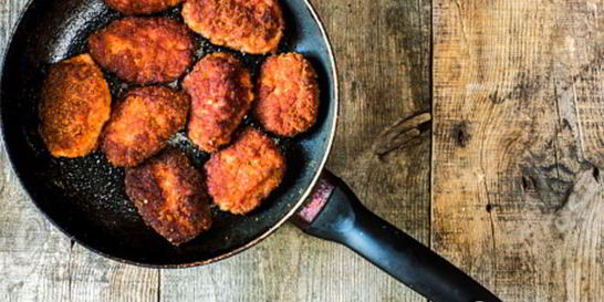 Котлеты в панировочных сухарях