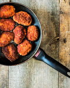 Котлеты в панировочных сухарях