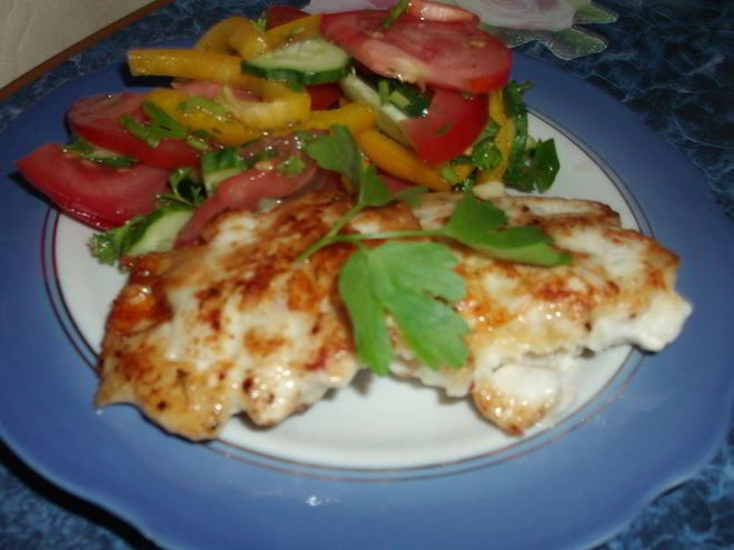 Рецепт куриных котлеток с сыром