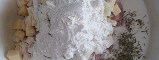 куриные котлетки с сыром. Шаг 5