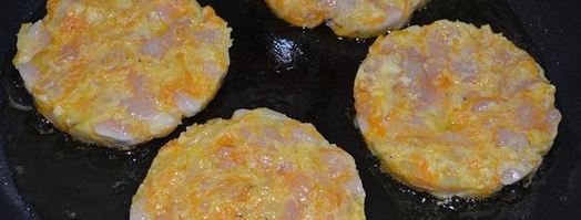 куриные котлеты с овощами. Шаг 5