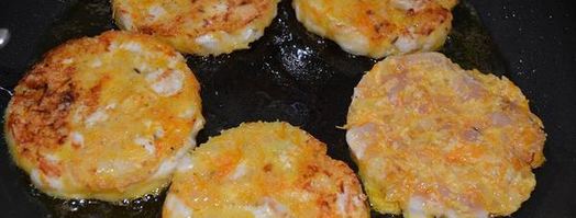 куриные котлеты с овощами. Шаг 6