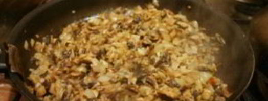 куриные котлеты с шампиньонами. Шаг 6