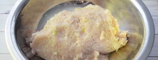 куриные котлеты с сыром. Шаг 2