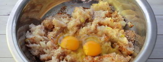 куриные котлеты с сыром. Шаг 4