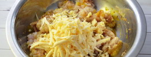 куриные котлеты с сыром. Шаг 5