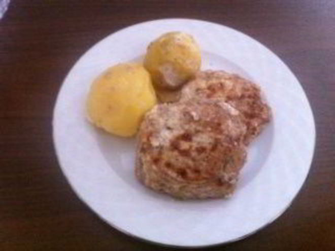 Рецепт куриных печенных котлет