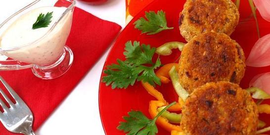 Морковно-нутовые котлеты