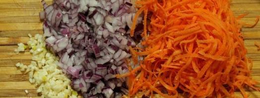 морковно-нутовые котлеты. Шаг 2