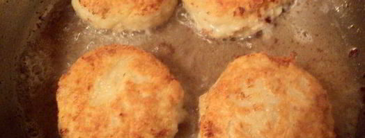 необычные рыбные котлеты с фруктово-овощным конфитюром. Шаг 3