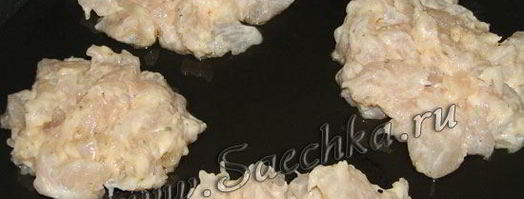 нежные куриные котлетки. Шаг 4