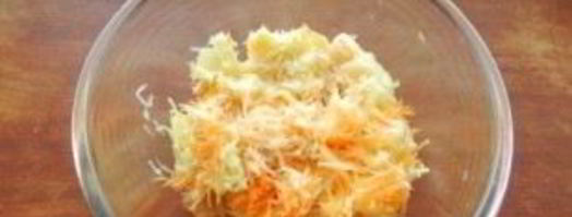 овощные котлеты в духовке. Шаг 2