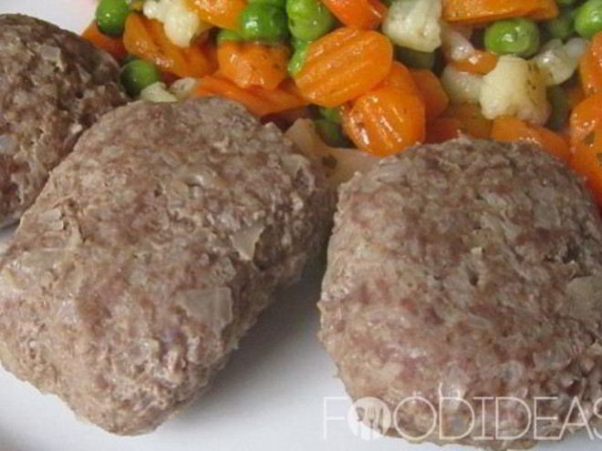 Рецепт паровых котлет из говядины