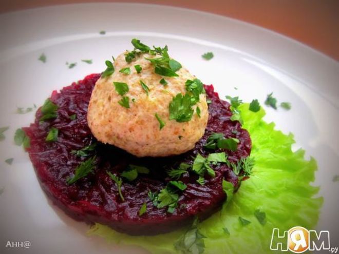 Рецепт паровых пшенных котлет с отрубями и курицей