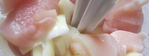 паровые пшенные котлеты с отрубями и курицей. Шаг 3