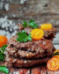 Печеночная котлета