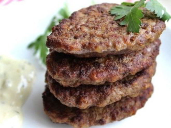 Рецепт печеночных котлет без муки