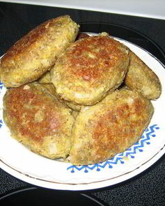 Постные котлеты из чечевицы