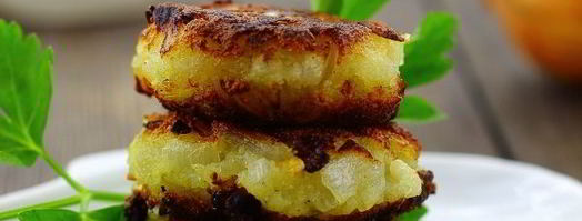 постные луковые котлеты. Шаг 10