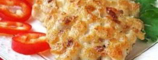 рубленые куриные котлеты с сыром. Шаг 8