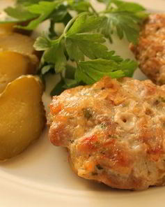 Рубленые свиные котлеты