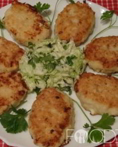 Рыбные котлеты из хека