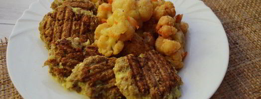 рыбные котлеты на гриле. Шаг 5