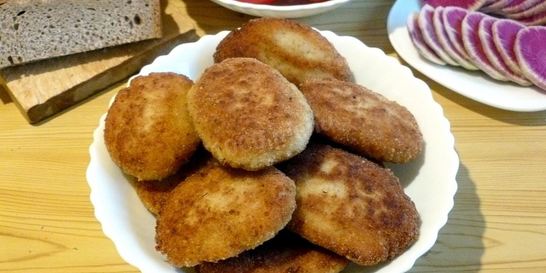 Рыбные котлеты с манкой