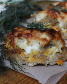 Стожки из фарша