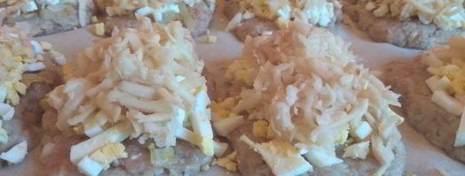 стожки из фарша. Шаг 7