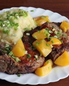 Свиная котлета на ребрышке