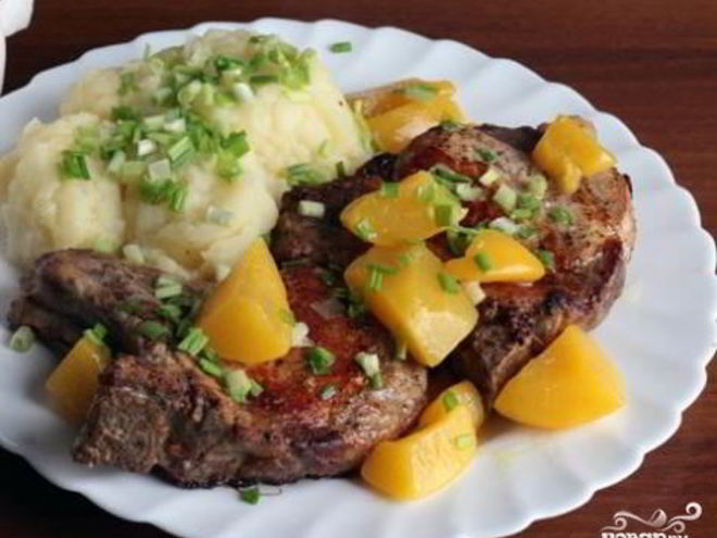 Рецепт свиной котлеты на ребрышке