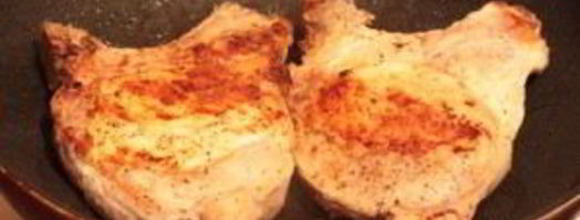 свиная котлета на ребрышке. Шаг 2