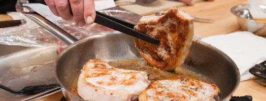 свиные котлеты на косточке. Шаг 5