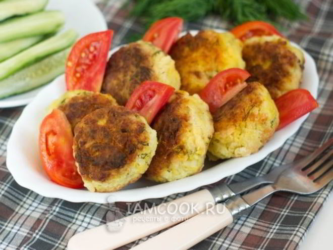 Рецепт вегетарианских котлет из цветной капусты