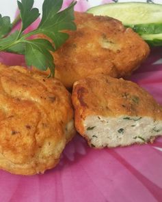 Воздушные куриные котлетки